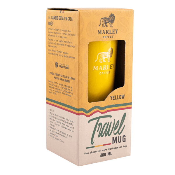 Travel Mug Amarillo 400 ml - Imagen 4